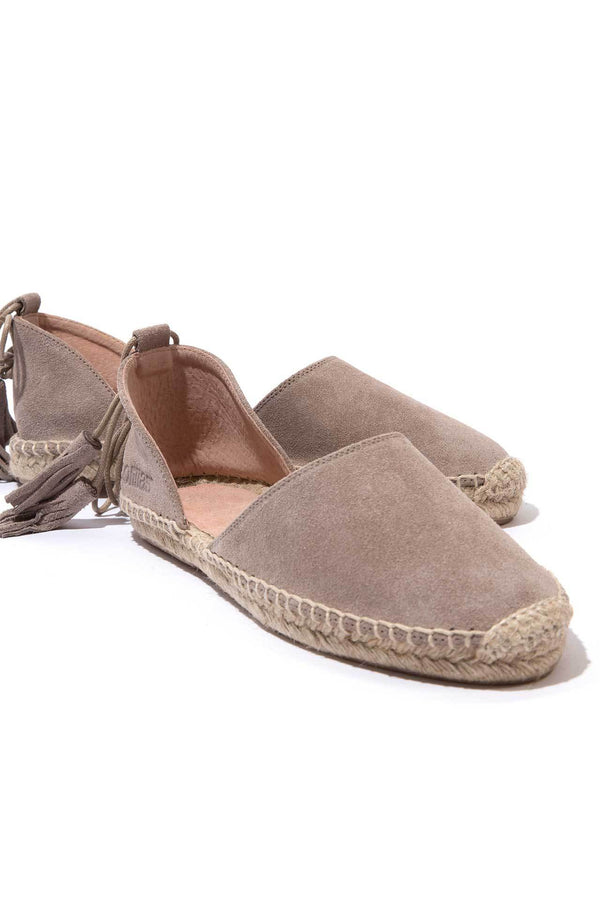 Solillas Paloma - Suede Ankle Tie Espadrilles