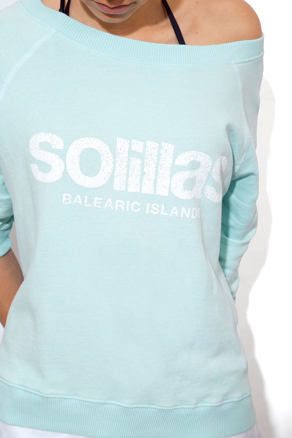 Solillas Women's Slouchy Sweatshirt - Logo
