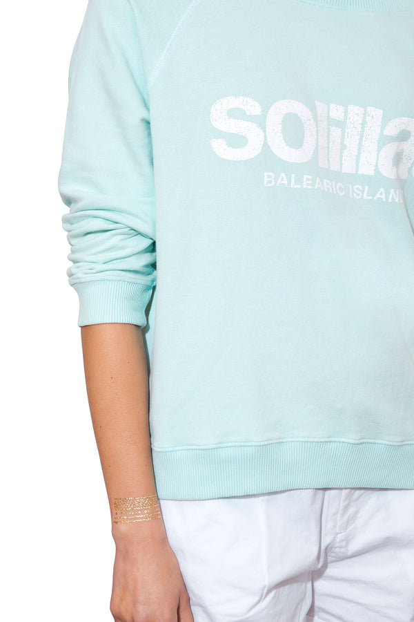 Solillas Women's Slouchy Sweatshirt - Logo