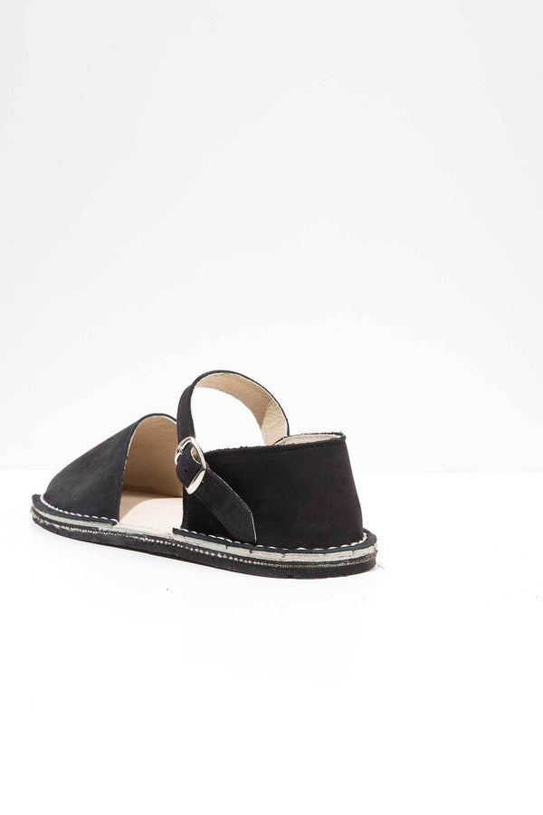 Solillas Worker - Suede Buckle Sandals