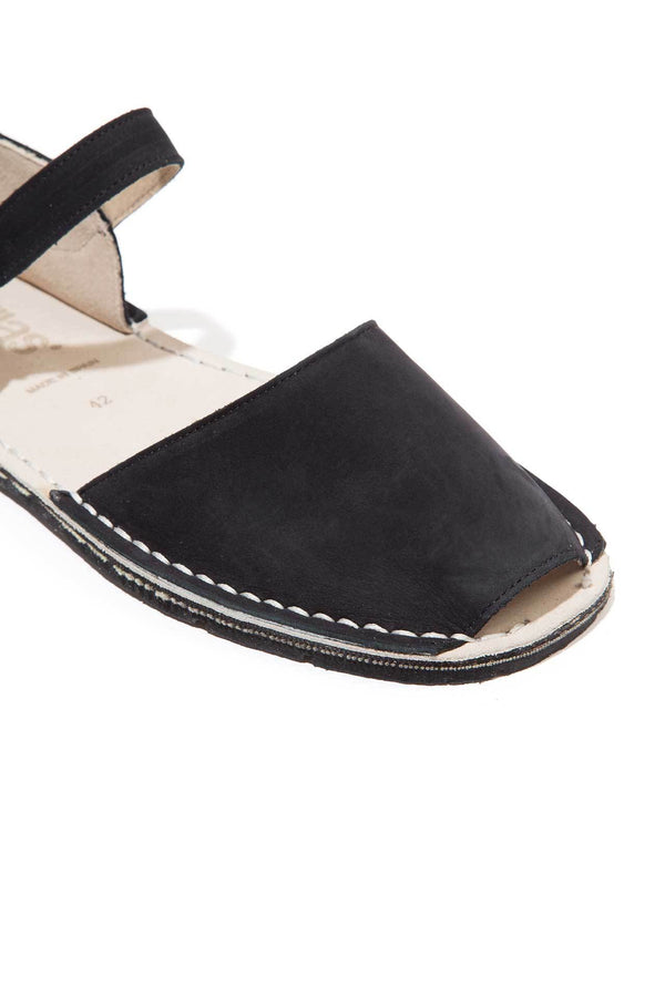 Solillas Worker - Suede Buckle Sandals