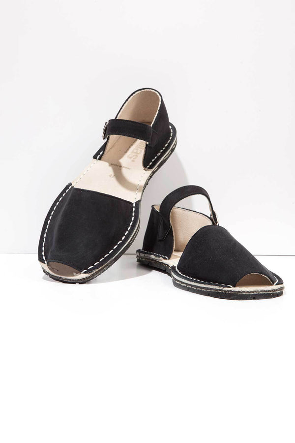 solillas Worker - Suede Buckle sandals