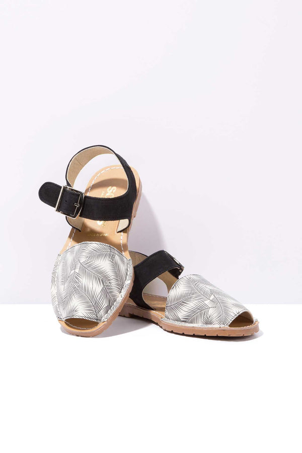 Solillas SOMBREADO PESCA - Palm Print Menorcan Sandals