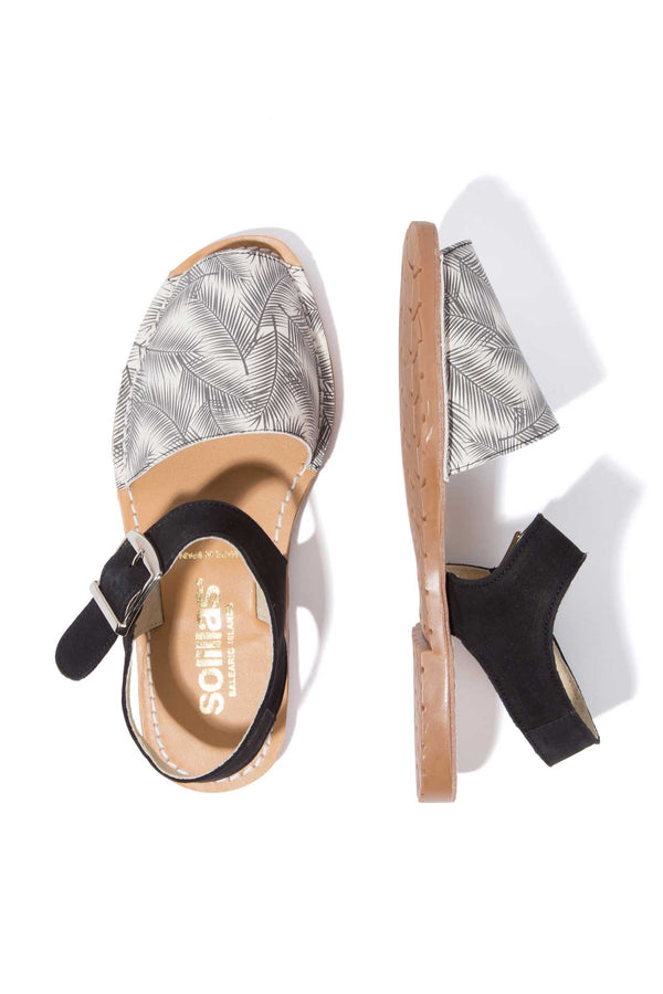 Solillas SOMBREADO PESCA - Palm Print Menorcan Sandals