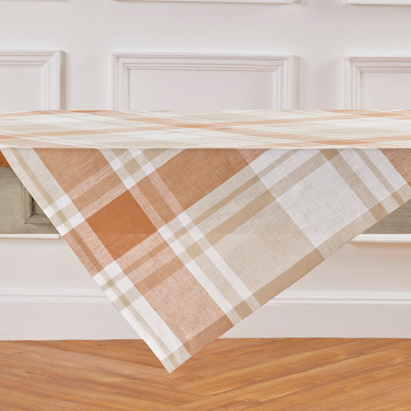 Solino Home Fall Harvest Plaid Table Throw Fall Harvest Plaid