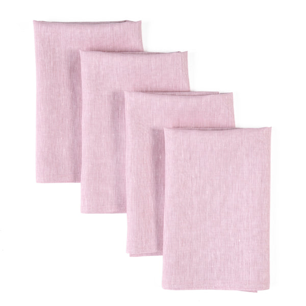 solino home Athena Napkins Bubblegum Pink