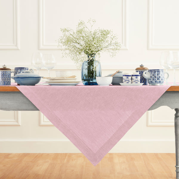 solino home Athena Table Throw Bubblegum Pink