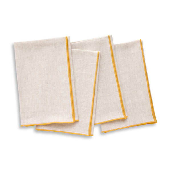 solino home Bianca Napkins Light Natural
