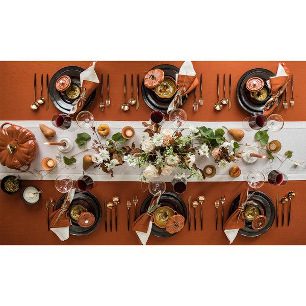 Solino Home Classic Hemstitch Tablecloth White