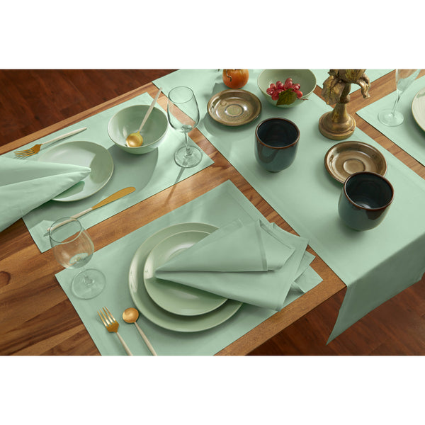 Solino Home Dru Cotton Linen Placemats Ivory