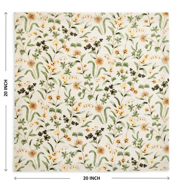 Solino Home Fall Botanical Napkins Multicolor