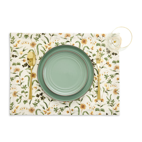 Solino Home Fall Botanical Placemats Multicolor