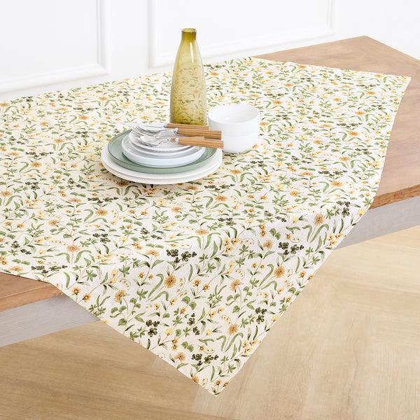 solino home Fall Botanical Table Throw Multicolor
