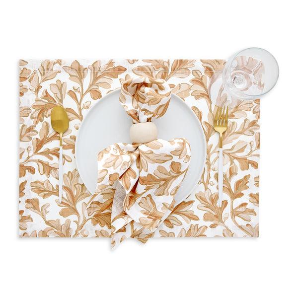 Solino Home Fallen Leaves Napkins Autumn
