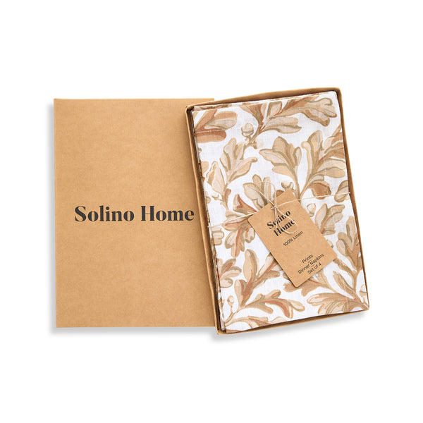 Solino Home Fallen Leaves Napkins Autumn