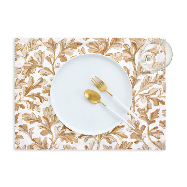 Solino Home Fallen Leaves Placemats Autumn