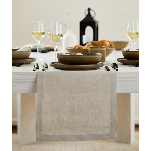 Solino Home Fete Table Runner Natural