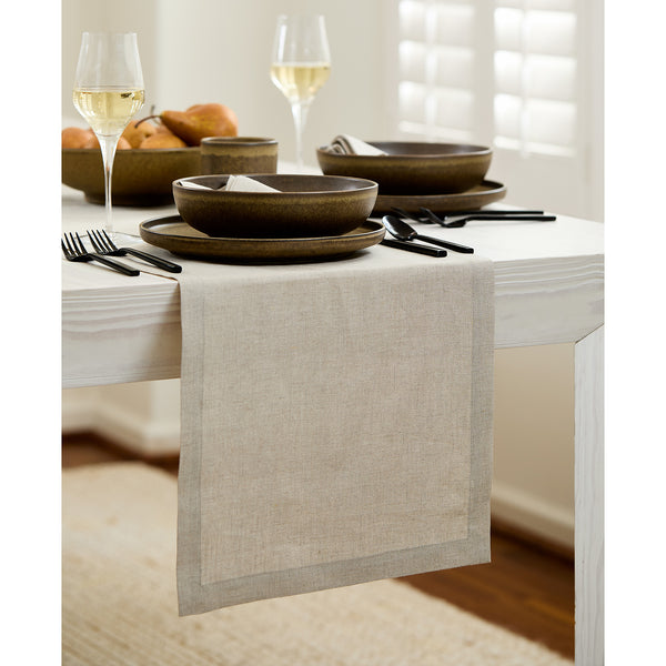 Solino Home Fete Table Runner Natural