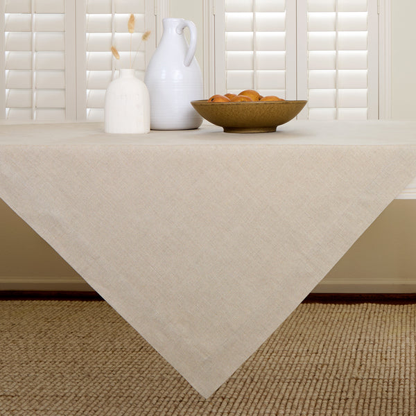 solino home Fete Table Throw Natural