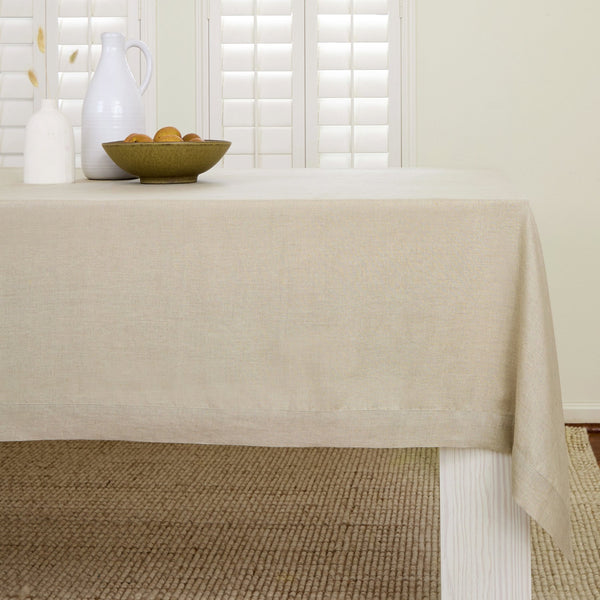 Solino Home Fete Tablecloth Natural