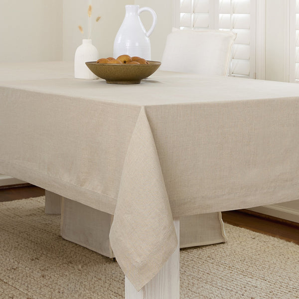 Solino Home Fete Tablecloth White