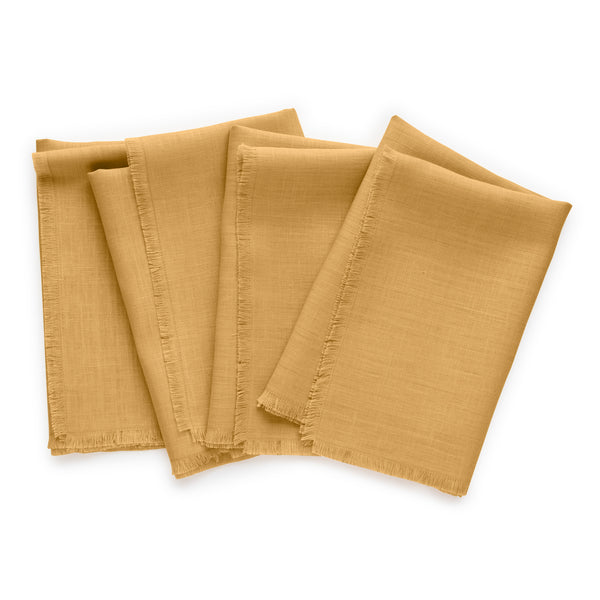 Solino Home Fringe Napkins Light Natural