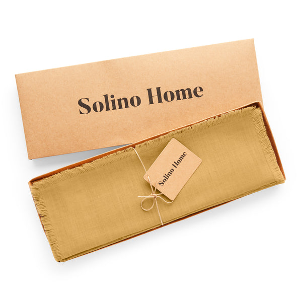 Solino Home Fringe Placemats Natural