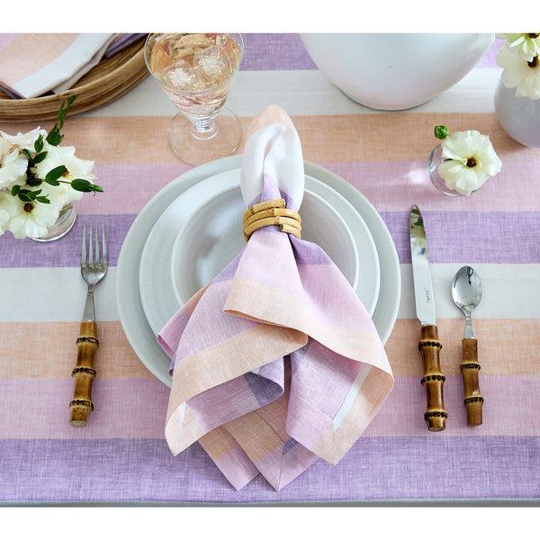 Solino Home Gelato Stripe Napkins Gelato