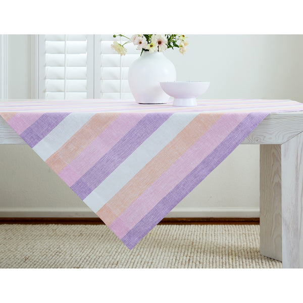 solino home Gelato Stripe Table Throw Gelato