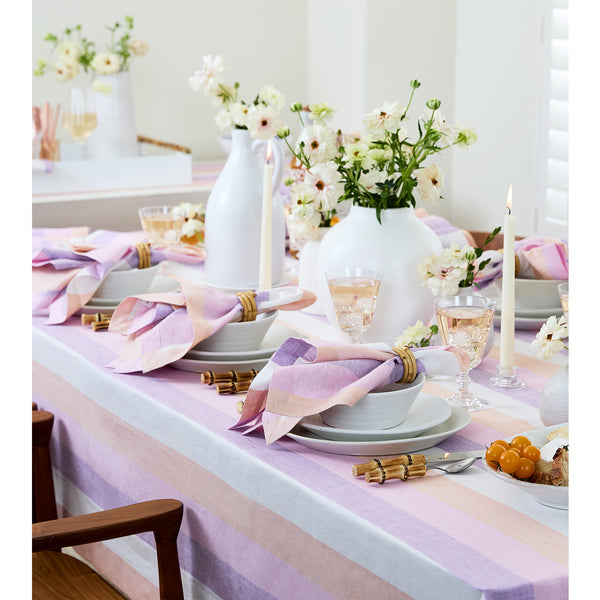 Solino Home Gelato Stripe Tablecloth Gelato