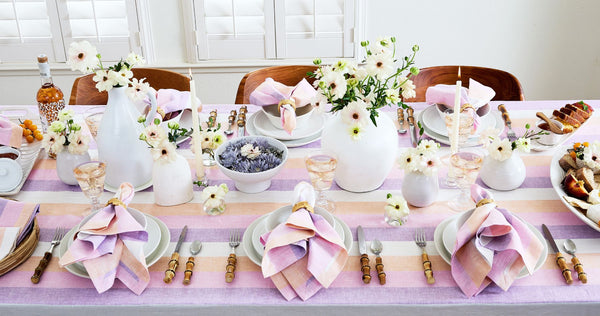 Solino Home Gelato Stripe Tablecloth Gelato