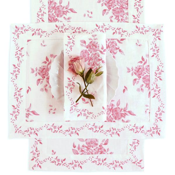Solino Home Jolie Fleur Placemats Pink Floral