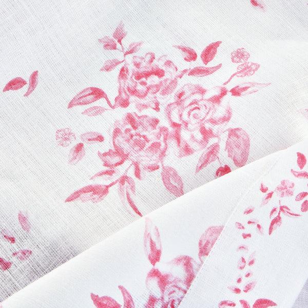 Solino Home Jolie Fleur Table Throw Pink Floral