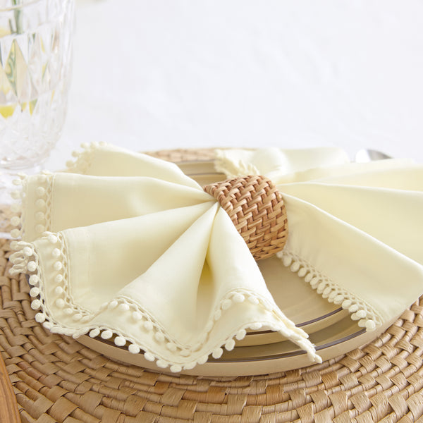 Solino Home Maddie Napkins Yellow