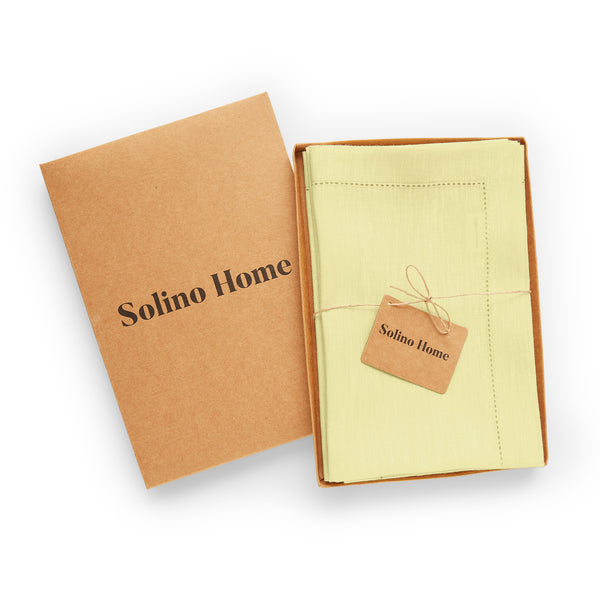 Solino Home Milan Napkins Oyster Grey