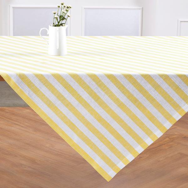 Solino Home Sorrento Stripe Table Throw Sage & White