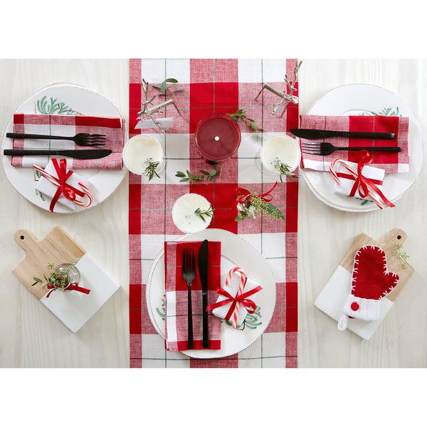 Solino Home Very Merry Plaid Table Runner Very Merry Plaid