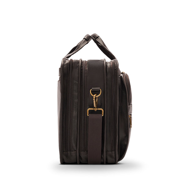 Solo New York Classic Leather Briefcase