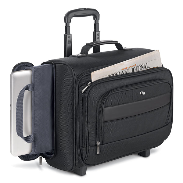 Solo New York Columbus Rolling Overnighter Case
