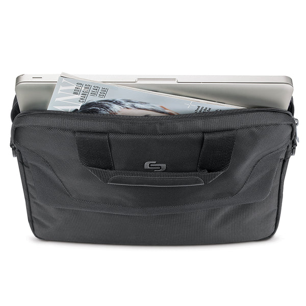 solo New York Flatiron Slim Brief Black