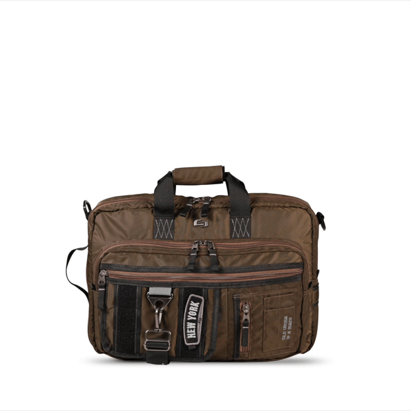 Solo New York Zone Hybrid Briefcase Backpack