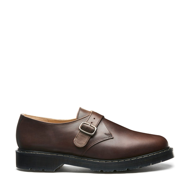solovair Gaucho Crazy Horse Single Buckle Monk Shoe