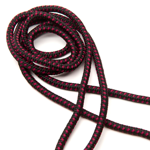 Solovair 110cm Round Poly Chequered Lace (6 Eye)