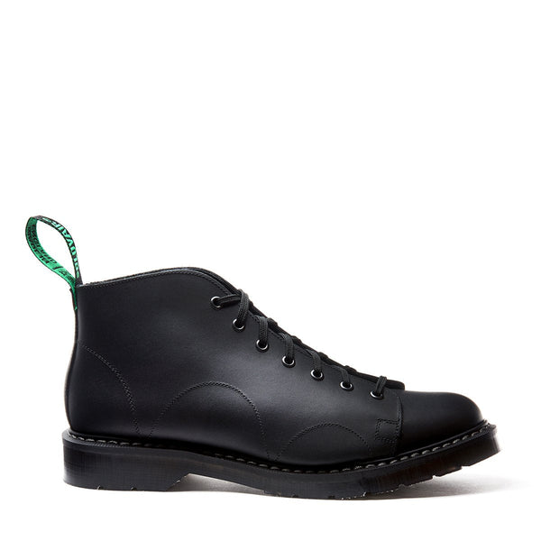 solovair Black Greasy Monkey Boot