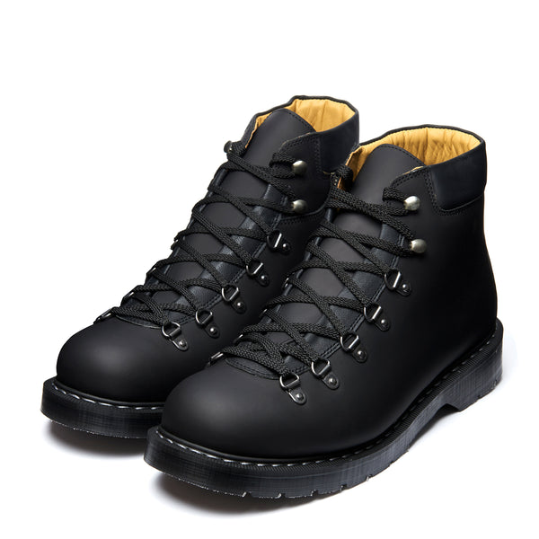 Solovair Black Greasy Urban Hiker