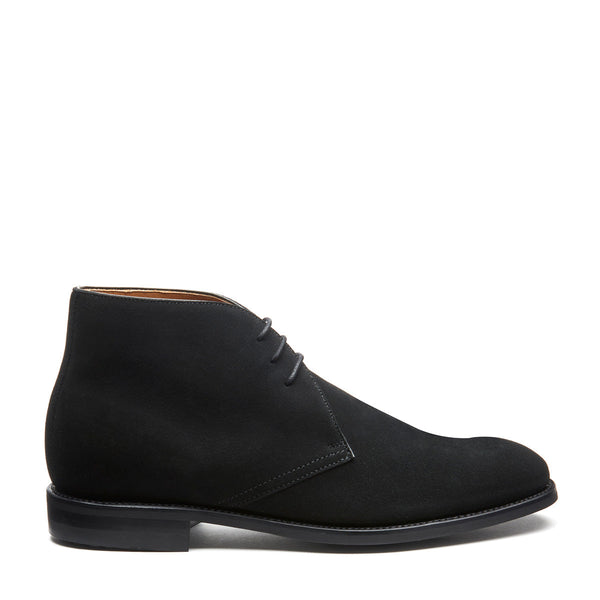 solovair Black Suede 3 Eye Chukka Boot