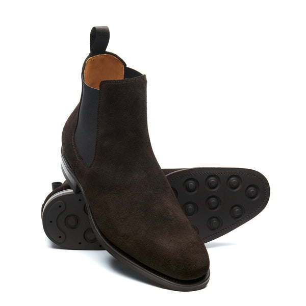 Solovair Brown Suede Chelsea Boot