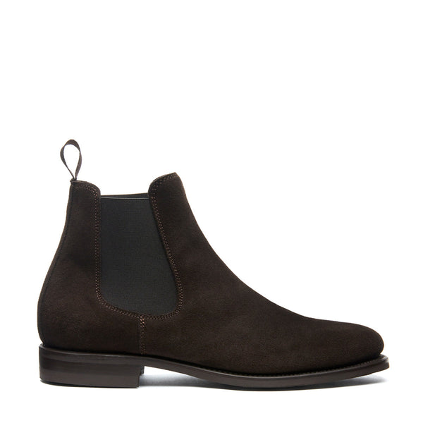 solovair Brown Suede Chelsea Boot