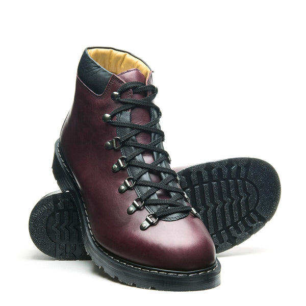Solovair Burgundy Gaucho Urban Hiker