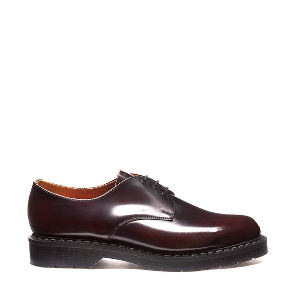 solovair Burgundy Rub-Off Gibson Shoe